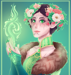 mmthemayoarts:Fancy Merrill, some quick warm-up for soft shading