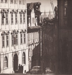 lostandfoundinprague:  Prague, Nerudova st by V.Jiru, 60’s