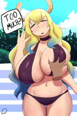 mrpeculiart:  Finished watching Dragon Maid last night. Lucoa