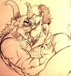 notsafeforroskii:I was gonna draw more like Nari pegging asgore