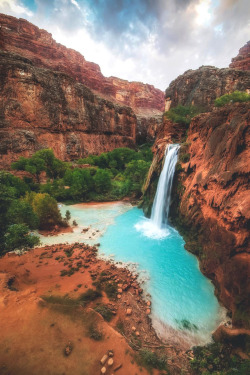 lsleofskye:  Havasu Falls | davidmruleLocation: Havasu Creek,