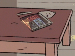 YO look what’s on the table in the beginning of “Winter