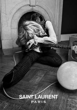 slim-ne:  Courtney Love, Saint Laurent Paris, F/W 2013 by Hedi