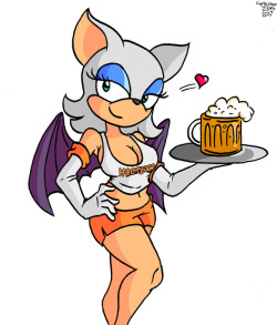 I remember hearing a while ago that Sega had teamed up with Hooters
