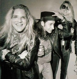 rodpower78:  Andrew Wood, Stone Gossard, And Bruce Fairweather