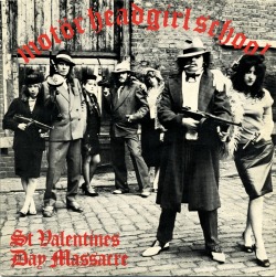 vinyl-artwork:  Motörhead / Girlschool ‎– St. Valentine’s