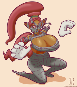 thetransformtentacleart:   Commission for Zero of more Urbosa