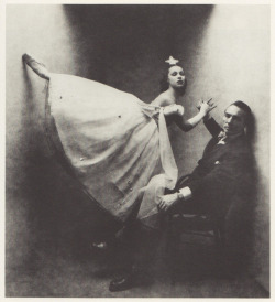 fragrantblossoms:   Irving Penn.  Maria Tallchief and Balanchine,