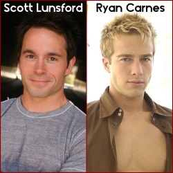 famousnudenaked:Scott Lunsford & Ryan Carnes ~ Frontal ~