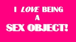 cdjamiemason:susiequexxx:Susie Que XXXBeing a sex object is feminine. 