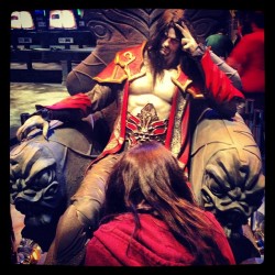 Servicing Dracula. #castlevania2  (at E3)