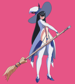 slbtumblng:  konatasketchfag:  Mahou Shoujo Satsuki-sama!  @feathers-ruffled