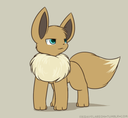 fridayflareon:eevee Rin x3