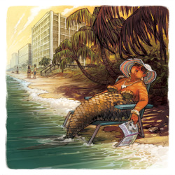 mermaids-101:  Jessica Warrick is a professional illustrator