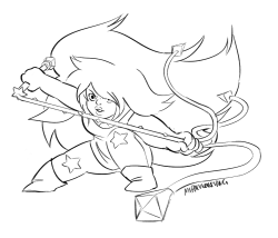 an amethyst? i was planning on coloring it but i got tired hueheh