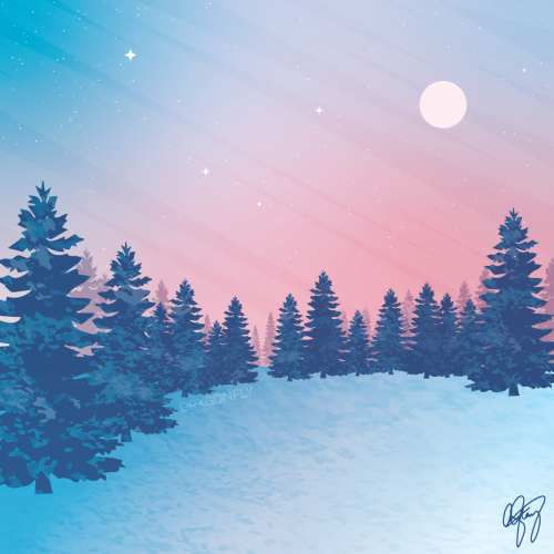 drxgonfly:  Snow (by drxgonfly)Instagram | Redbubble | Society6