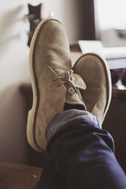 manchannel:  Clarks Desert Boots 