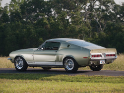 americanclassicmusclecars:  Mustang Shelby GT500-KR 1968   King
