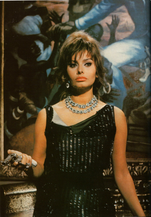 Sophia Loren in The Millionairess (Anthony Asquith, 1960). From A Pictorial History of Sex in the Movies, by Jeremy Pascall and Clyde Jeavons (Hamlyn, 1975). From a charity shop in Hockley, Nottingham.