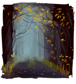 agehachou:  some forest speedpaints i did, all referencing a