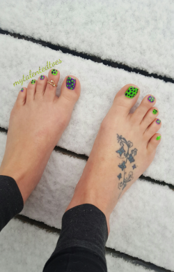 mytalentedtoes:Woke up to snow this morning… ☃