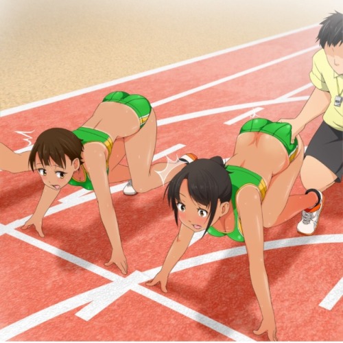 thepervypineapple:  YOUR GOING TO HAVE TO WORK YOUR ASS OFF TO MAKE THE TRACK TEAM!