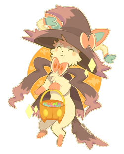 milly-dean:  Happy Halloween! Have some spooky Sylveon Hybrids