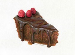 kendyllhillegas:  Chocolate Cake, #3, 2014 | by Kendyll Hillegas