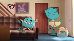 Part 1 of an underwear scene from The Amazing World of Gumball