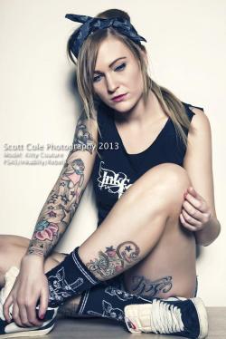 wealllovealternativemodels:  Kitty Couture. Scott Cole Photography.