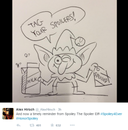 thebritishdeer:Can we get some fanart of Spoiley the Spoiler