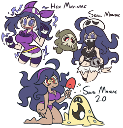 mofetafrombrooklyn:  shenanimation:   Rolling out new Hex Maniac
