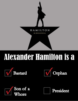 angelicaschuvler: Hamilton the Musical: Minimalist pls do not