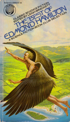 The Best Of Edmund Hamilton (Del Rey, 1977). Cover art by H.