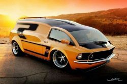 specialcar: Boss 302 Van Concept.