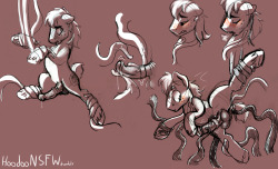 hoodoonsfw:  More tentacles~~  oh my~~~~