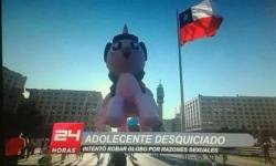 chikorito:  Today in chilean news “Deranged youngster,