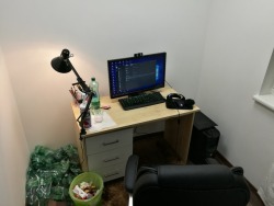 Old Setup -> New SetupI was talking about my new desk for