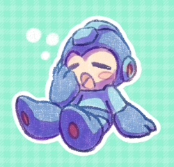 sissi-art:  a certain someone has been getting me into megaman