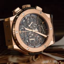 simplyclassywatches:  @Hublot_Galerie Classic Fusion Aero Chronograph