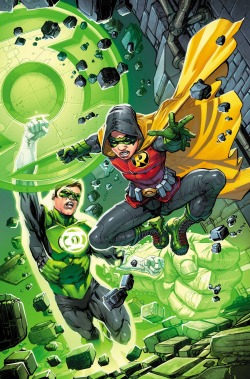 extraordinary-heroes:Robin: Son of Batman Vol.1 #4 Green Lantern