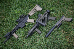weaponslover:  Two SBRs and a G17 with an Octane 9 