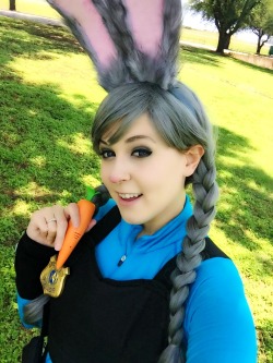 chelbunny:  Judy Hopps cosplay is all done!! Even though it’s