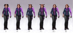 volition:  Here’s some Kinzie concept art from Saints Row: