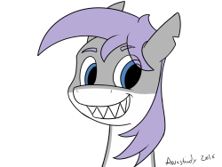 avastindy:  I was bored, so I decided to draw my Pony OC, Spark