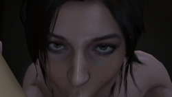 tk173: Lara ss BJ She is staring into my soul. Took some time