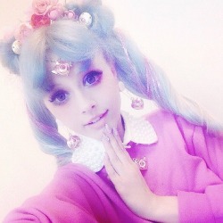 fujoshilandya:  ☮ ☯ ✞Andi Autumn☆ ☻ ☠ as Sailor Moon! 