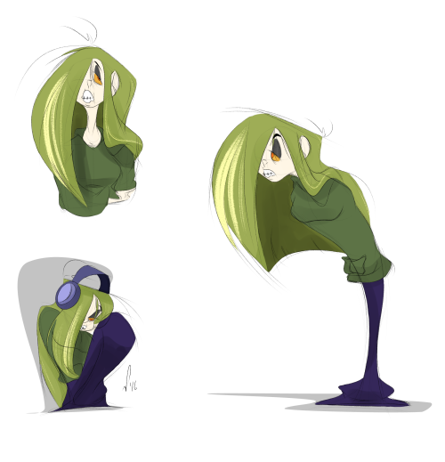 feathers-ruffled:  Making a character based off my mood lately. 