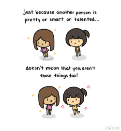 chibird:  It can be easy to feel jealous or resentful… but