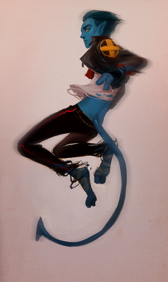 yingjue:Nightcrawler Redesign @sketch_dailies